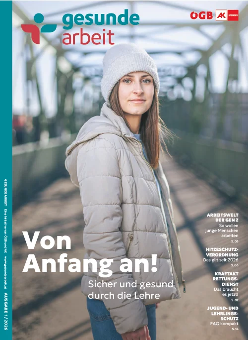 Magazin Gesunde Arbeit Stamm-Ausgabe 1/2026